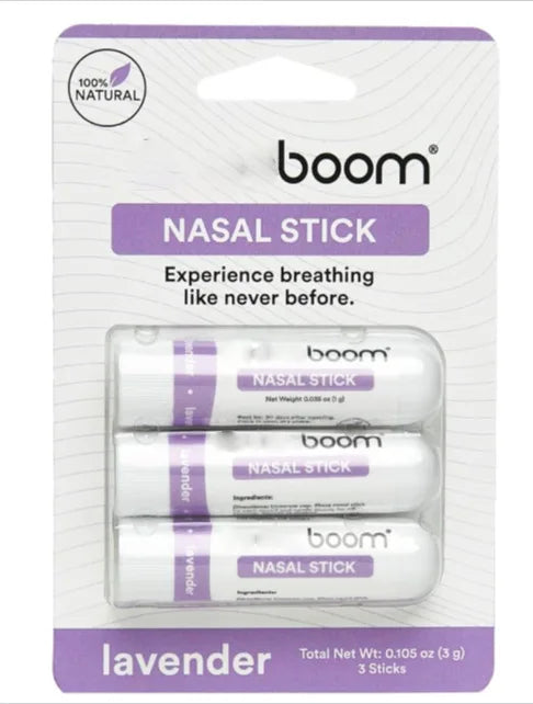 Boom Nasal Stick Enhances Attention Provides a Refreshing