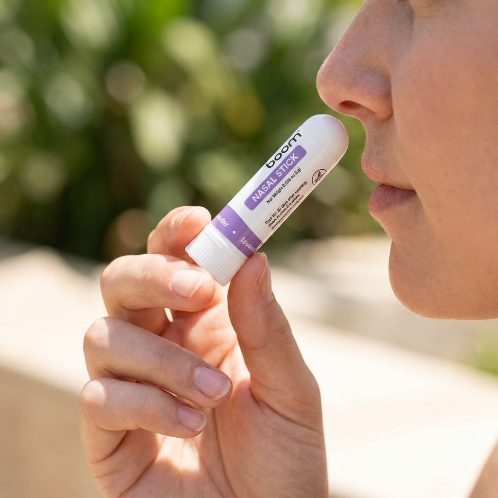 Boom Nasal Stick Enhances Attention Provides a Refreshing